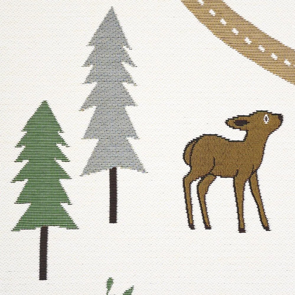 Kremowy dziecięcy dywan do zabawy 123x180 cm Little Forest – Nattiot