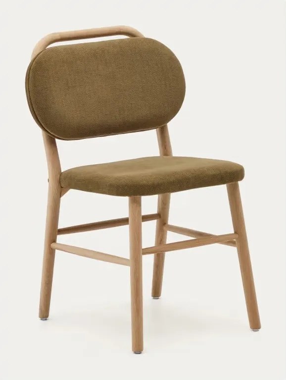 Krzesła w kolorze khaki zestaw 2 szt. Helda – Kave Home