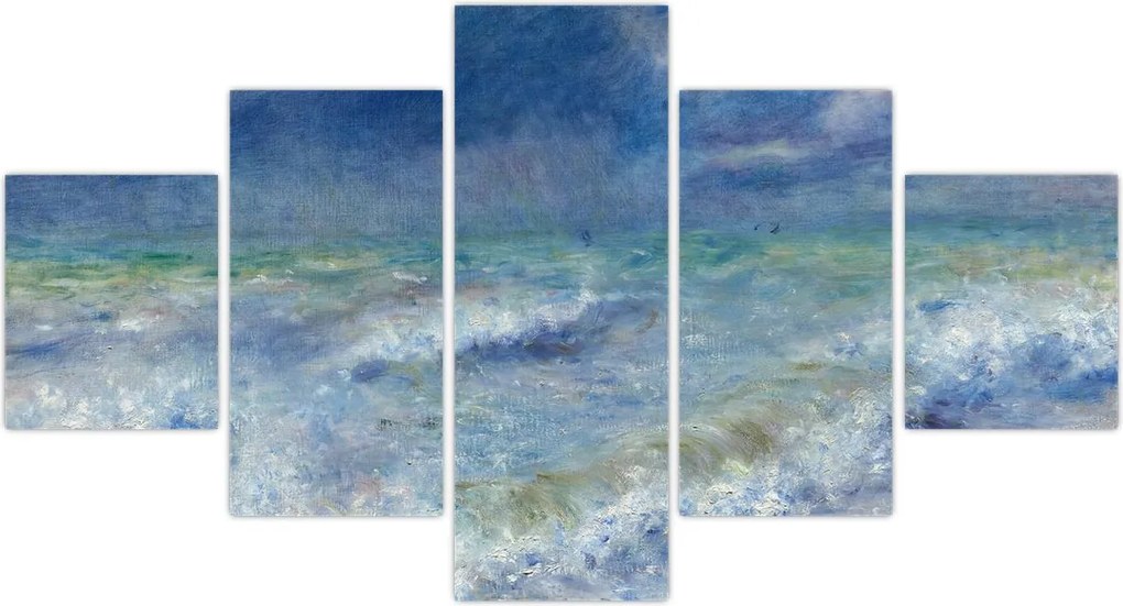 Obraz - Pierre-Auguste Renoir, Seascape, reprodukcje (125x70 cm)