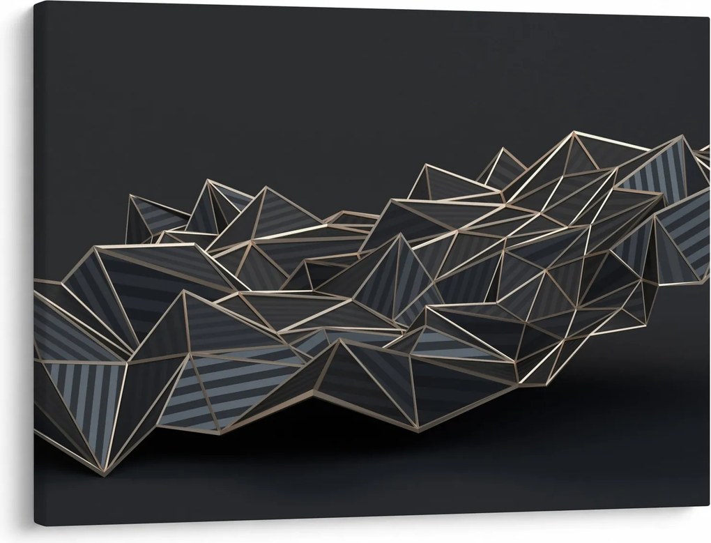 Obraz abstrakcji (70x50 cm)