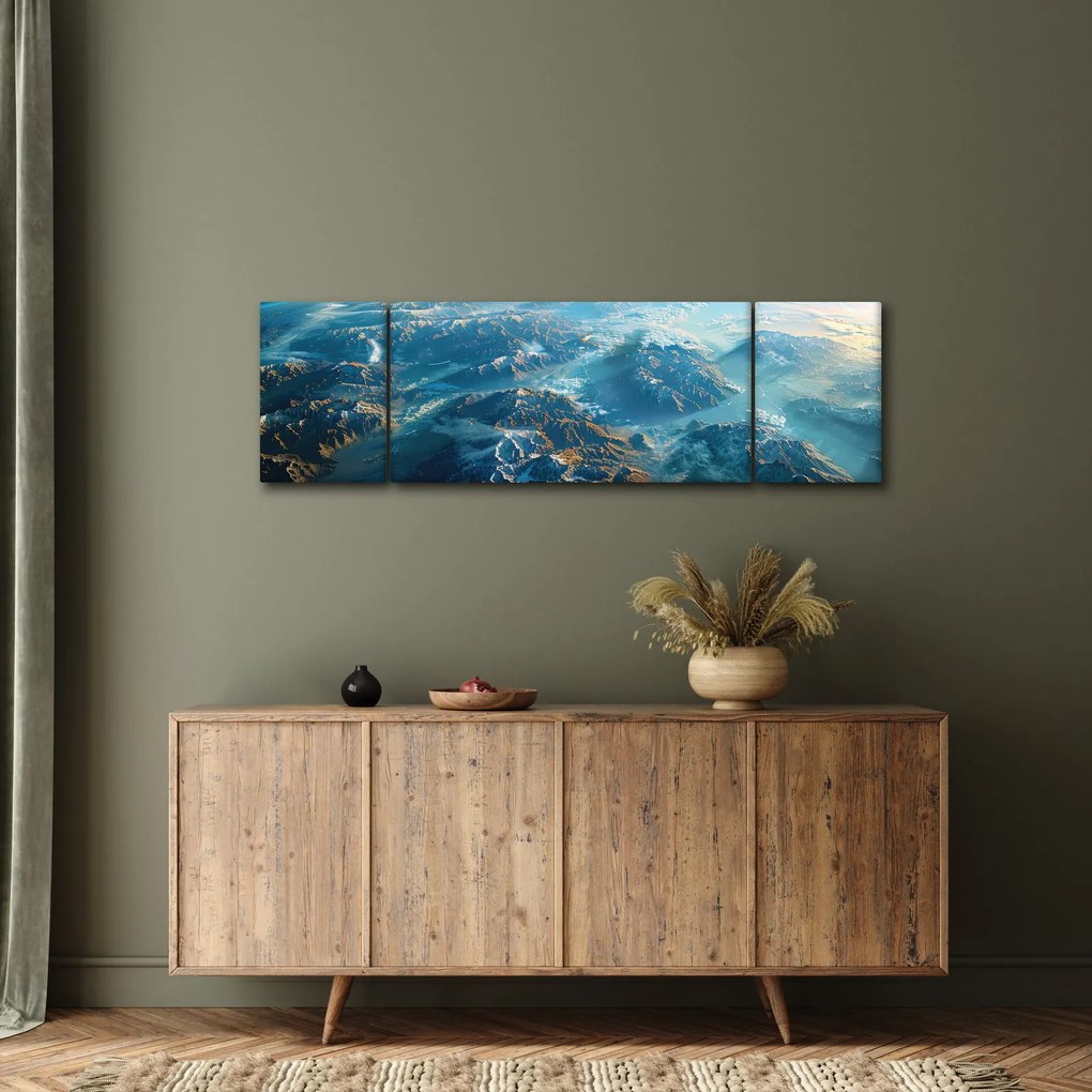 Obraz - Widok z kosmosu (170x50 cm)