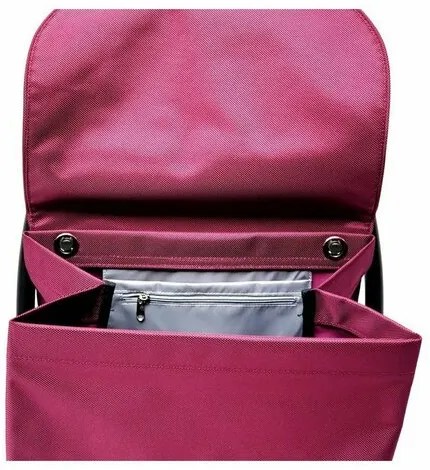 Rolser Torba na kółkach Com MF 8 Black Tube,bordowa