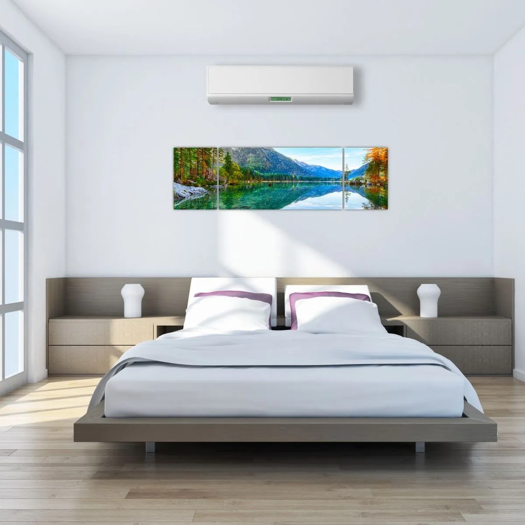 Obraz - Jezioro Hintersee (170x50 cm)