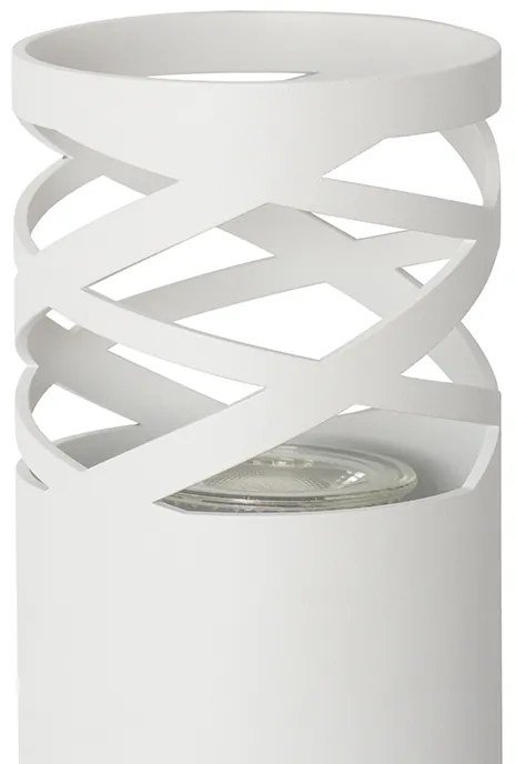 Designerska lampa ścienna biała - ArreDesignerski Oswietlenie wewnetrzne