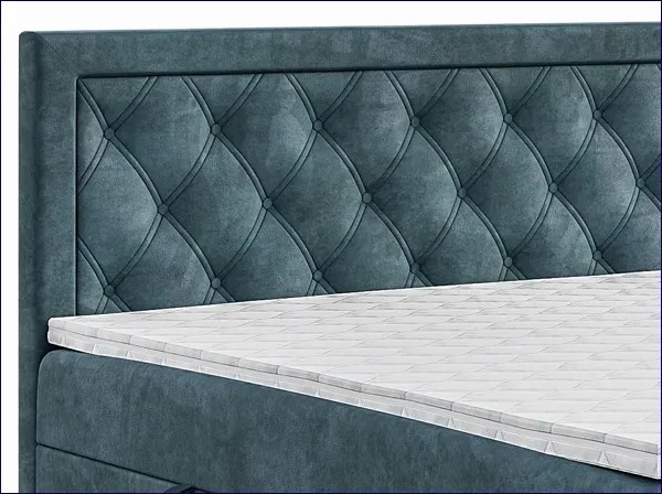 Dwuosobowe łóżko kontynentalne 200x200 R4-H61