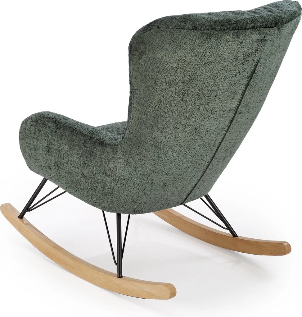 Nowoczesny fotel bujany Castro Halmar