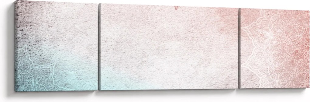 Obraz - Mandale na ścianie 2 (170x50 cm)