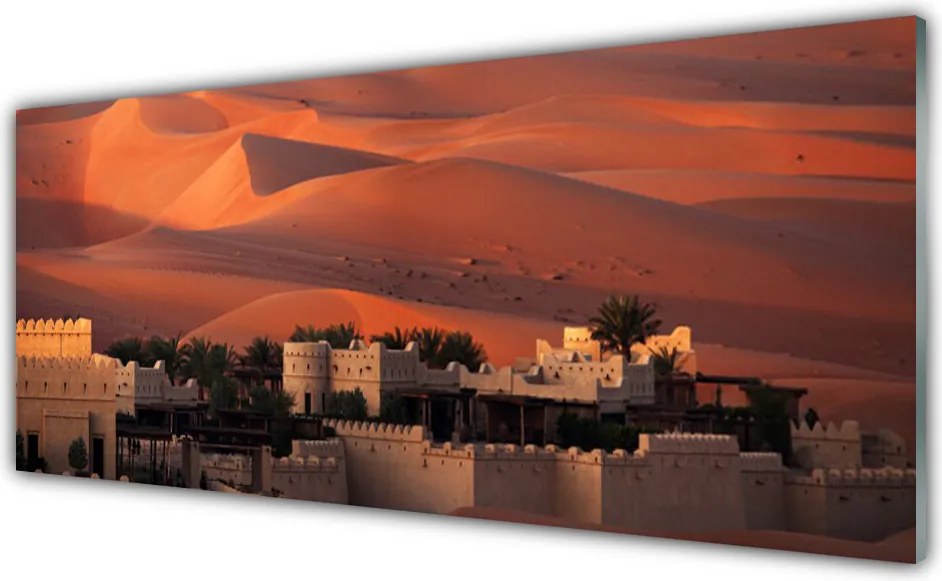 Panel Szklany do Kuchni Sylwetka Nowoczesnego Miasta