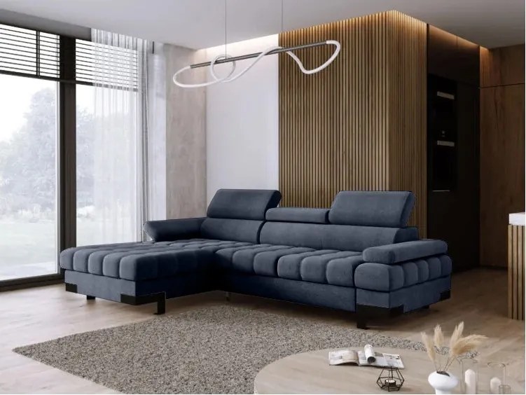 Narożnik SELVA S z funkcją spania i pojemnikiem AUSTIN 15 WERSAL