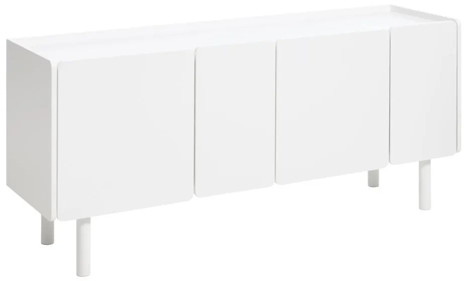 Biała komoda 160x70x45 cm Bera – Unique Furniture