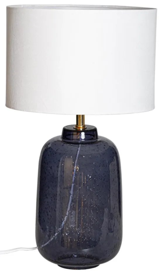 Cottex 8000110-3000 - Lampa stołowa BLAKE 1xE27/8W/230V niebieska