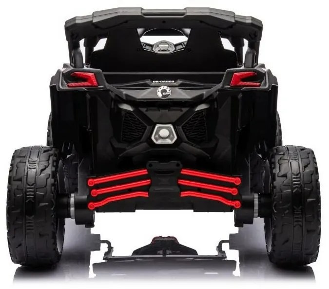Baby Mix Elektryczny samochód dla dzieci Buggy Hornet, czerwony
