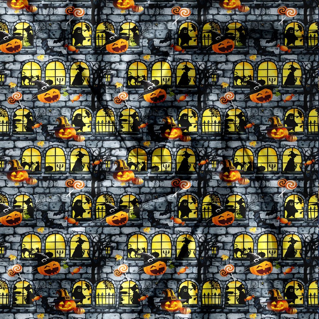 PrzytulneMieszkanie.pl PrzytulneMieszkanie.pl Pościel z mikrofibry SCARY PARTY w kolorze szarym Rozmiar pościeli: 70 x 80 cm | 140 x 200 cm