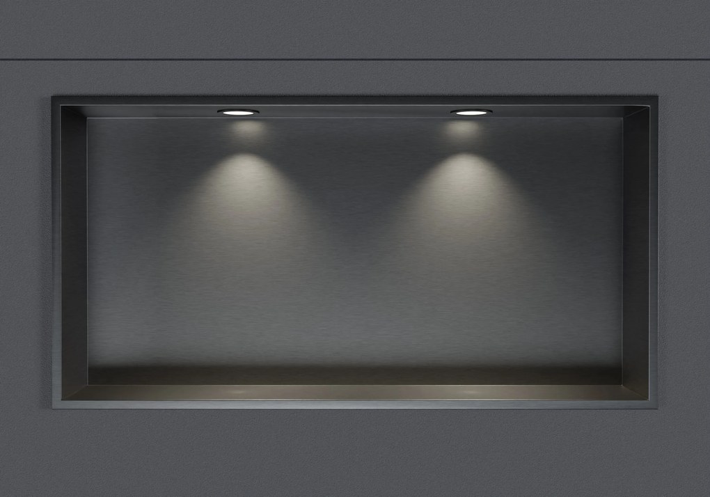 Półka wnękowa ze stali nierdzewnej NT306010X