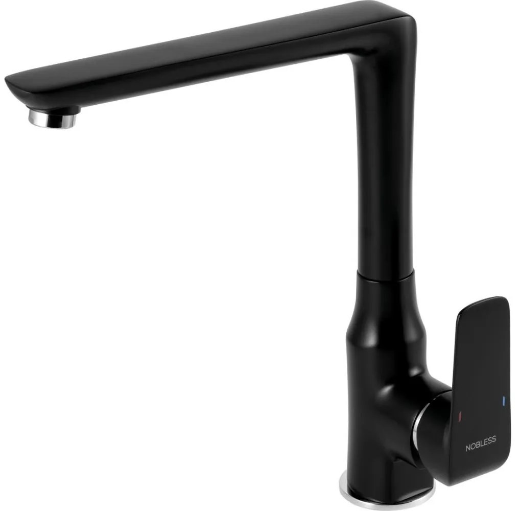 Novaservis - Bateria kuchenna NOBLESS TINA czarna