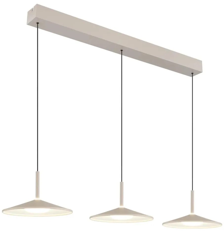 Globo 15635SA-3H - LED żyrandol wiszący na linkach LAMPONE LED/24W/230V 4000K kremowy