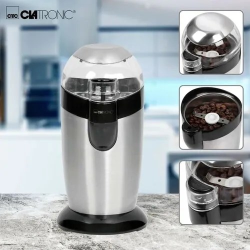 Clatronic KSW 3307 młynek do kawy, stal nierdzewna