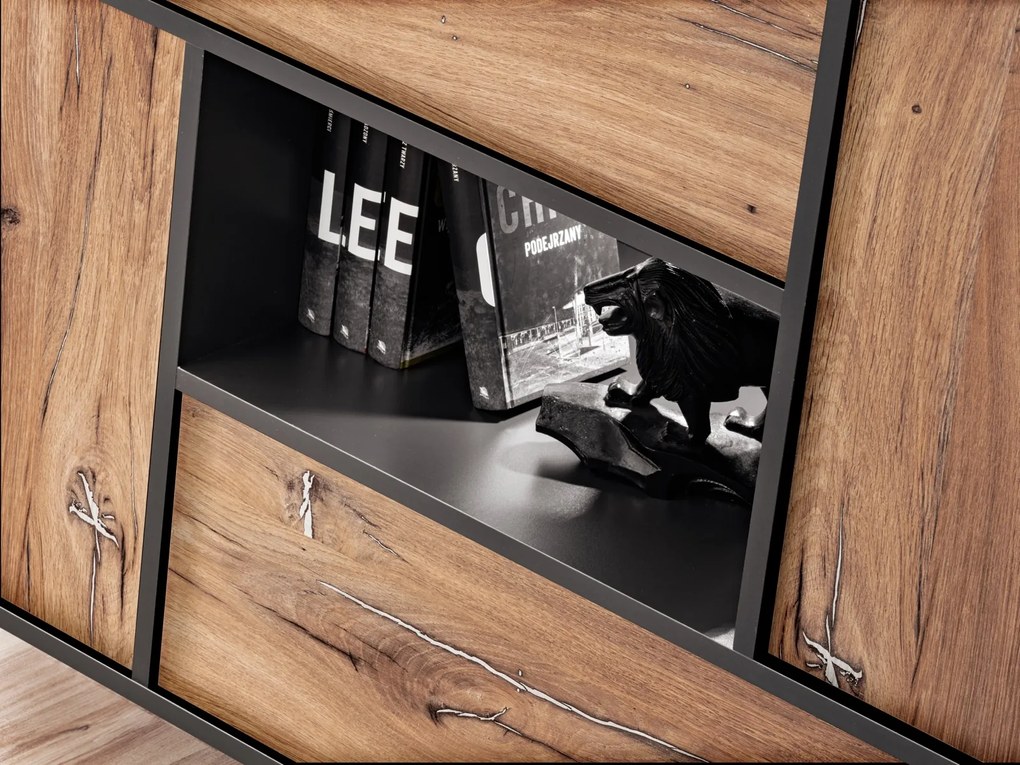 Industrialna komoda z oświetleniem Venice 4D