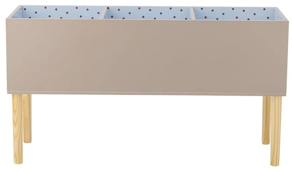 Beżowy regał dziecięcy 90x50x30 cm Salam – Bloomingville Mini