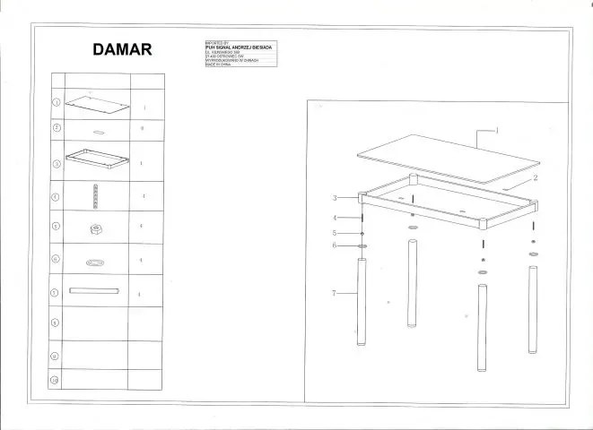 STÓŁ DAMAR KREM/KREM STELAŻ 100X60 SIGNAL