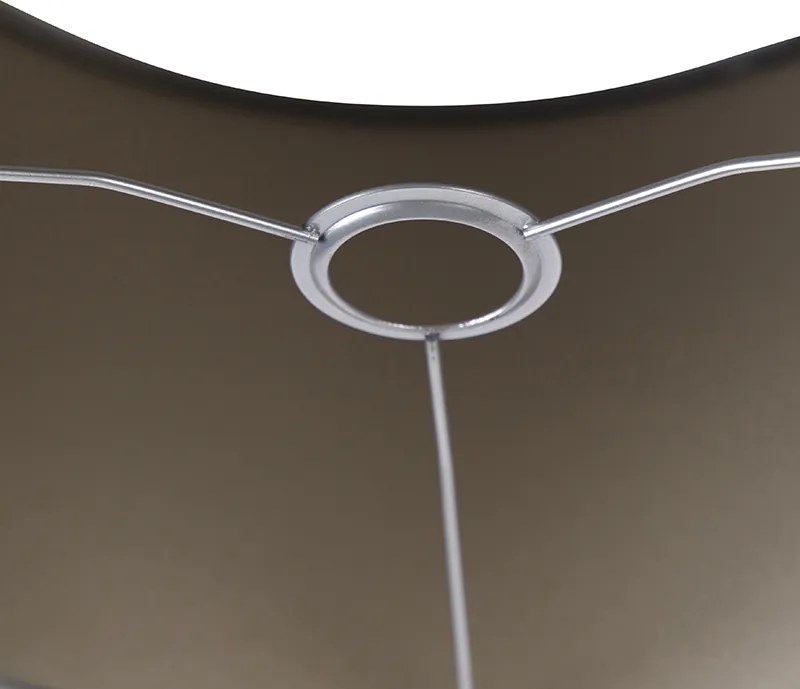 Abażur welurowy szary 35/35/20