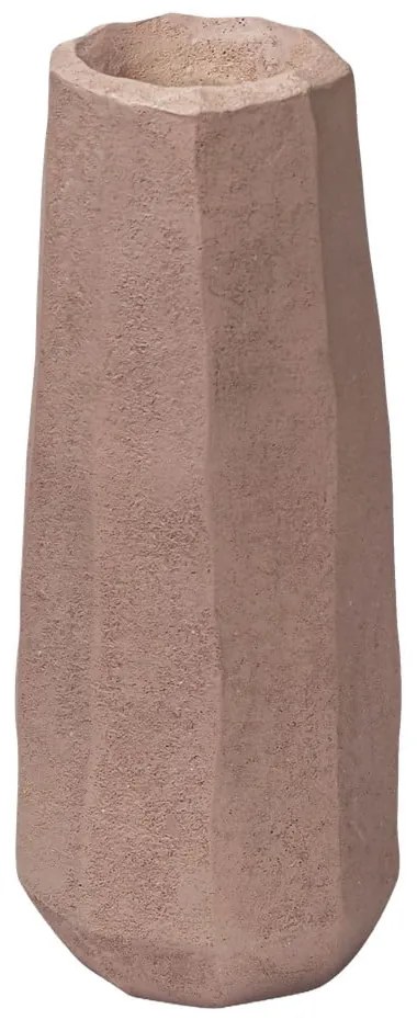 Różowy wazon z żywicy polimerowej (wysokość 15,5 cm) Nuki – Mette Ditmer Denmark