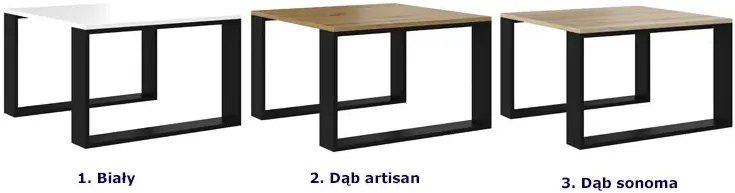 Ława kawowa do salonu dąb artisan - Monero 4X