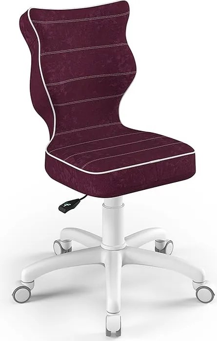 Obrotowe krzesło dziecięce Petit White rozmiar 3 (119-142 cm)