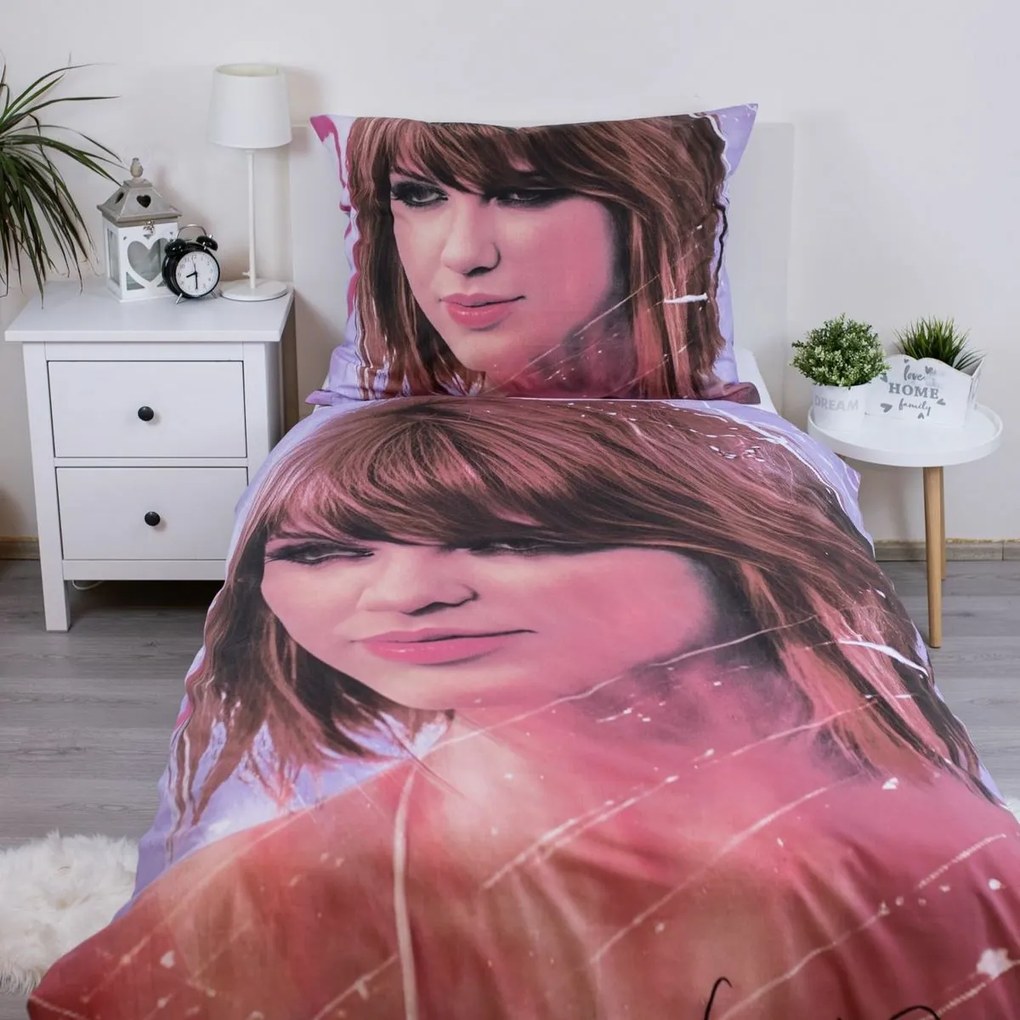 Jerry Fabrics Pościel bawełniana Swiftie, 140 x 200 cm, 70 x 90 cm