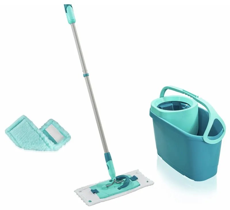 Mop z wiadrem i zapasową nakładką Clean Twist M Ergo – LEIFHEIT