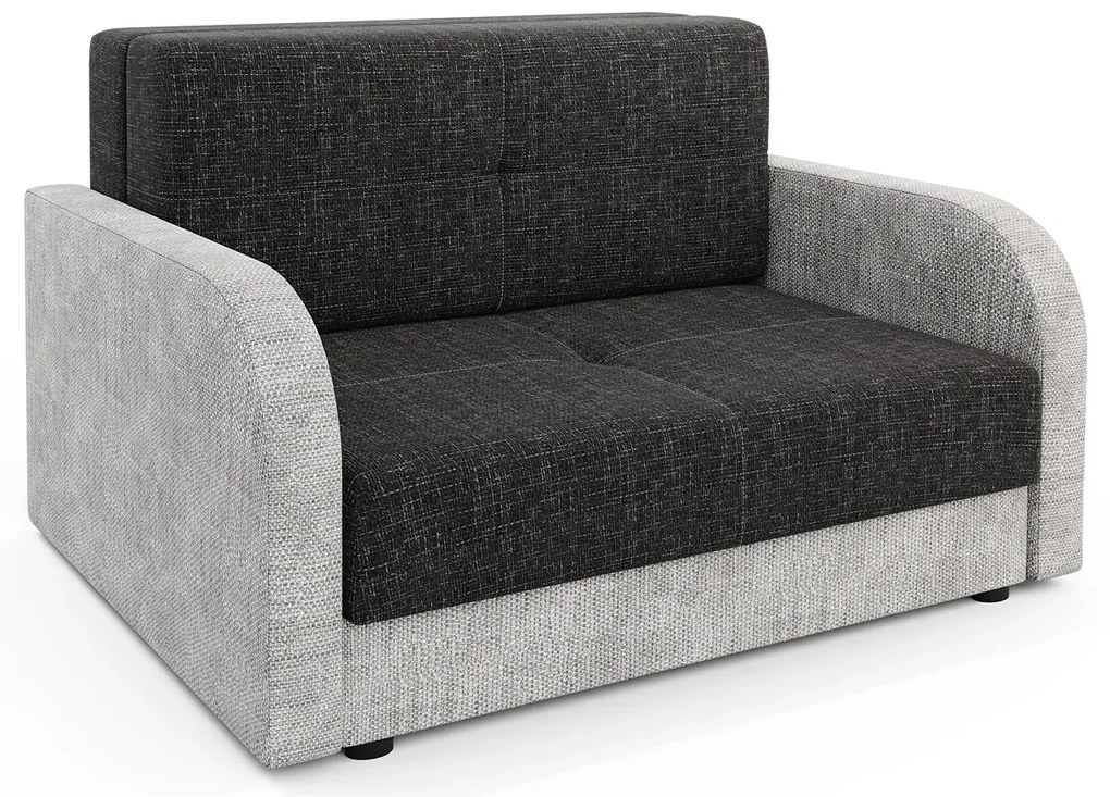 Sofa rozkładana grafit + popiel M2-H63