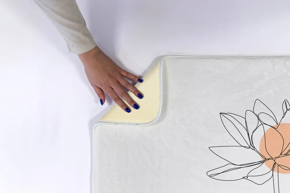 Dywanik antypoślizgowy do łazienki Dywanik antypoślizgowy do łazienki Lilia wodna