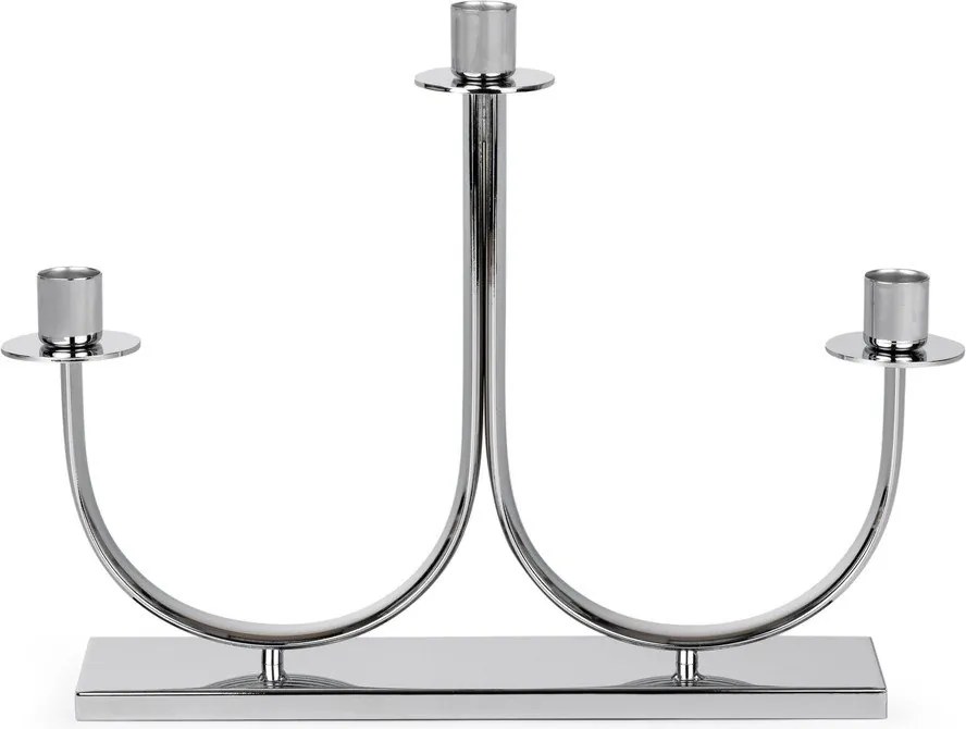 Metalowy świecznik Elana – Zilverstad