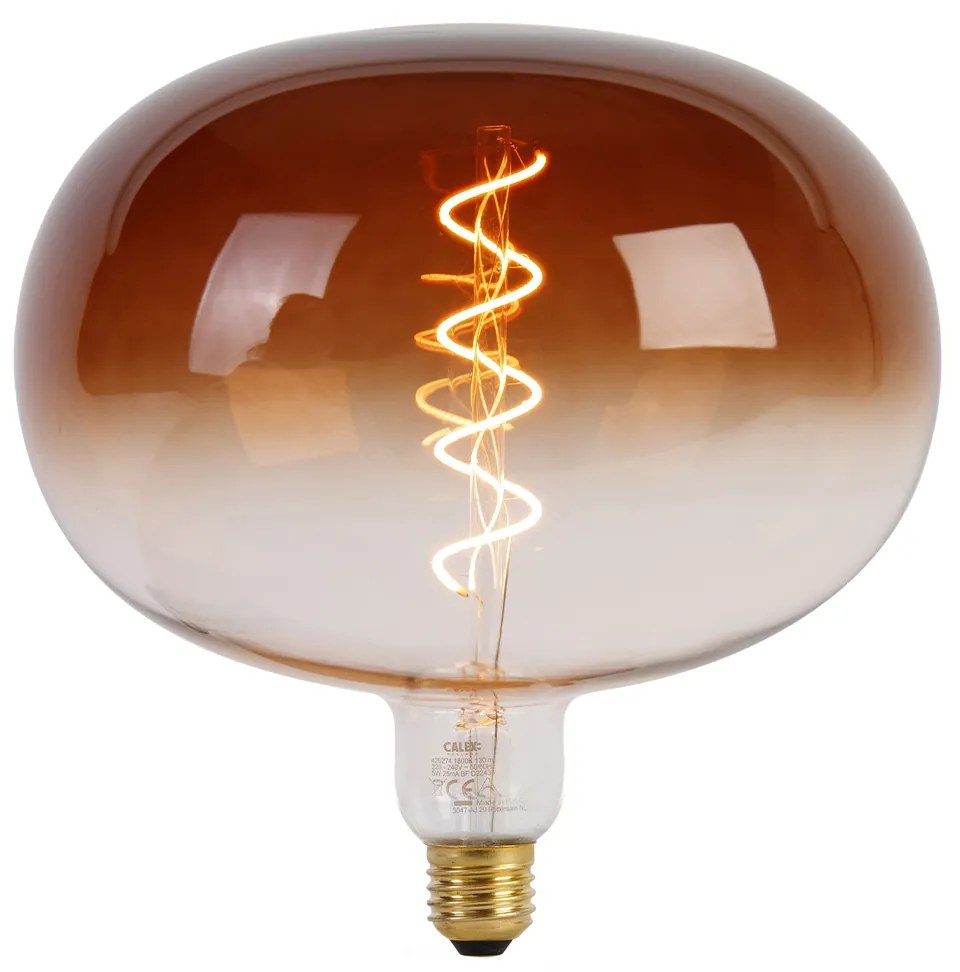 Rustykalna lampa stołowa z drewna naturalnego w komplecie z LED G220 - Bloc Rustykalny / Vintage Oswietlenie wewnetrzne