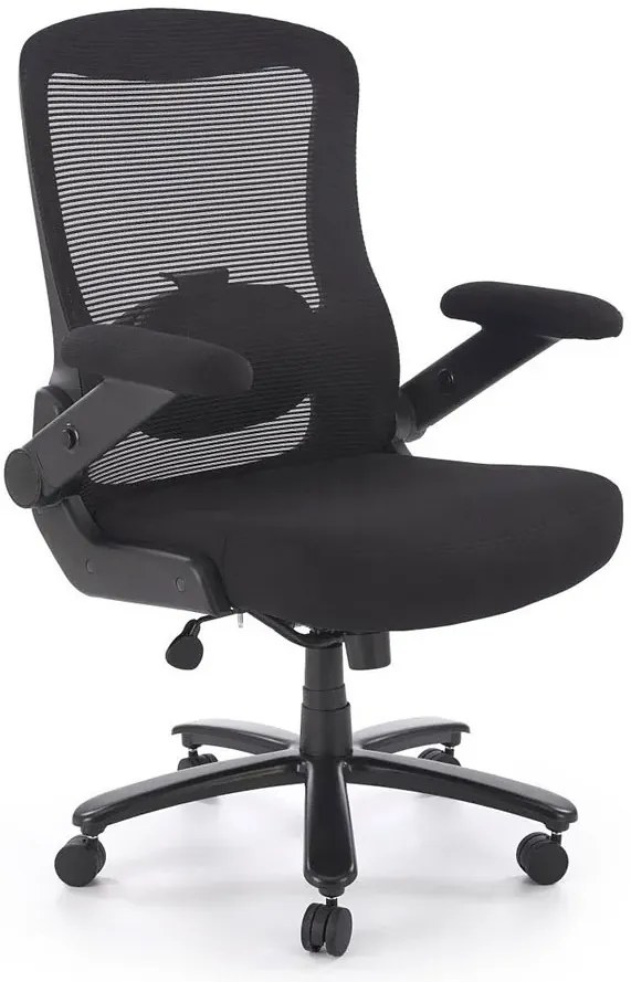 Fotel czarny obrotowy do biura D1-F77