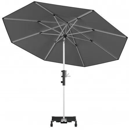 KNIRPS PHOENIX 315 cm - parasol ogrodowy : Kolor parasola - Ciemnoszary
