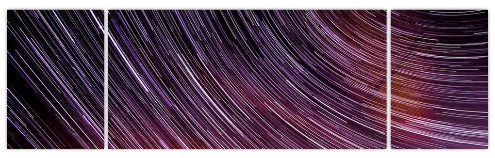 Obraz rozmytych gwiazd na niebie (170x50 cm)