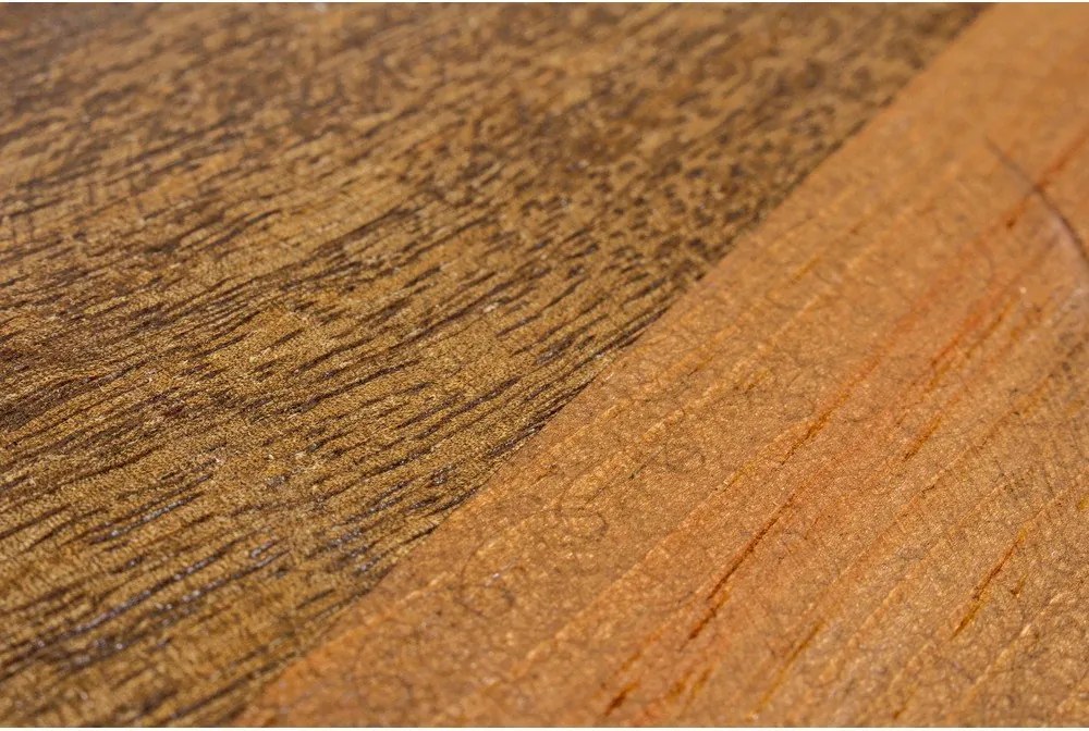 Szary/w naturalnym kolorze metalowy okrągły stolik ø 90 cm Lancaster – Bizzotto