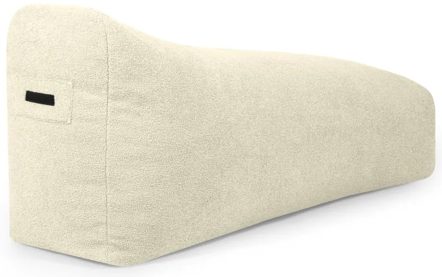 Brązowy worek do siedzenia z materiału bouclé Snug 130 – SLOWDOWN