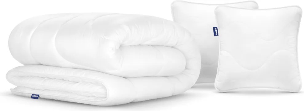 Zestaw NOMO - Kołdra Całoroczna 200x200 + 2x Poduszka Classic 50x70
