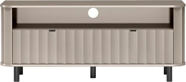 Szafka RTV MODERNO - Beżowy / 137 cm