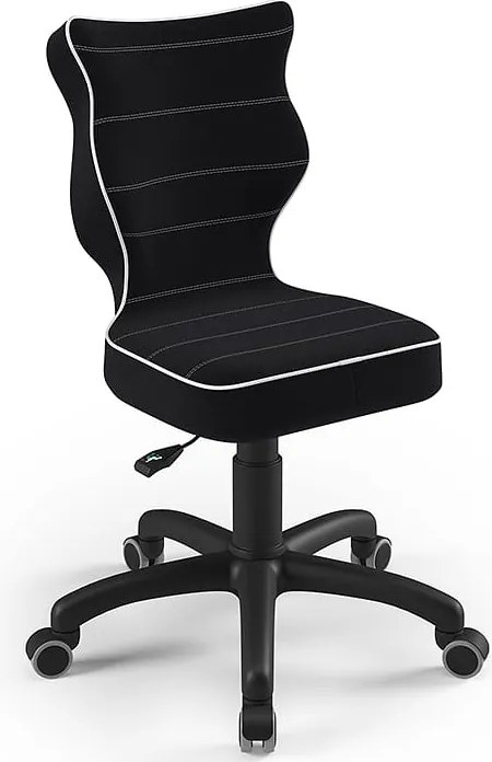 Ergonomiczne krzesło dla dziecka Petit Black rozmiar 3 (119-142 cm)