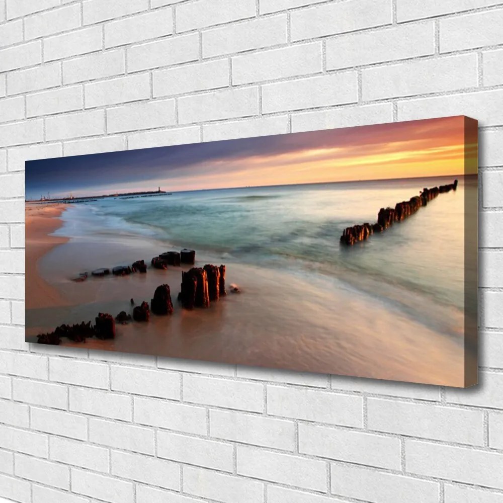 Fotoobraz na płótnie Tropikalne Wybrzeże Oceanu