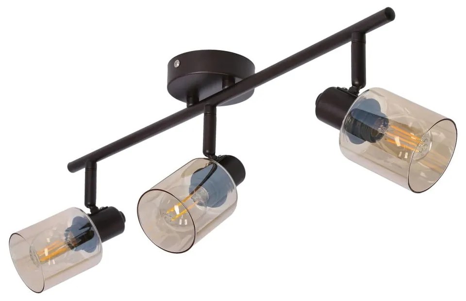 Lampa sufitowa ze szklanym kloszem 9x58 cm Agra – Candellux Lighting