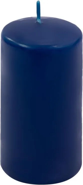 Zestaw świec filarowych, 11,5 cm, Ø 6 cm, niebieskie, 12 szt