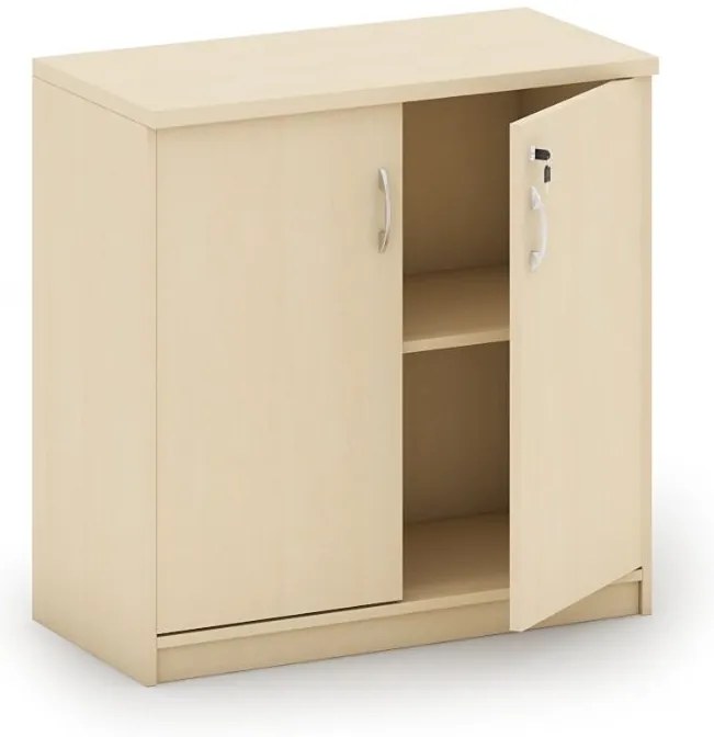 Szafka biurowa MIRELLI, 800 x 400 x 800 mm, brzoza