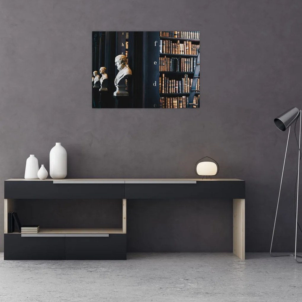Obraz - W bibliotece (70x50 cm)