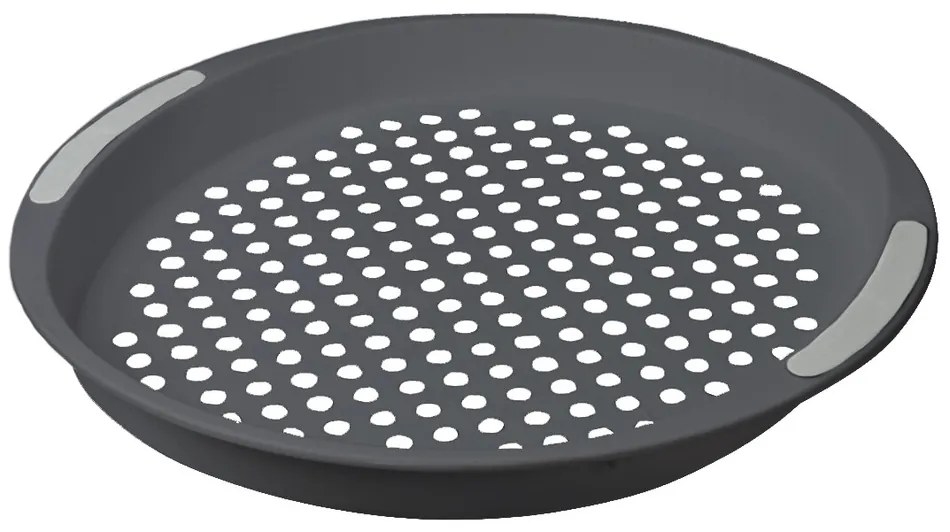 Taca plastikowa Dots, 40 cm,  czarny