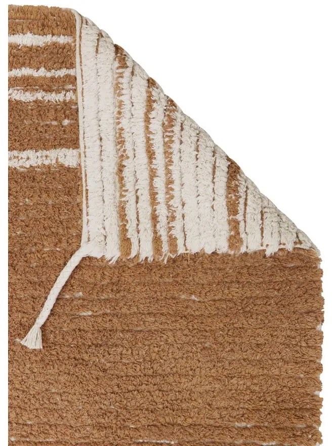 Ceglasty bawełniany dywan 170x240 cm Twin Toffee – Lorena Canals