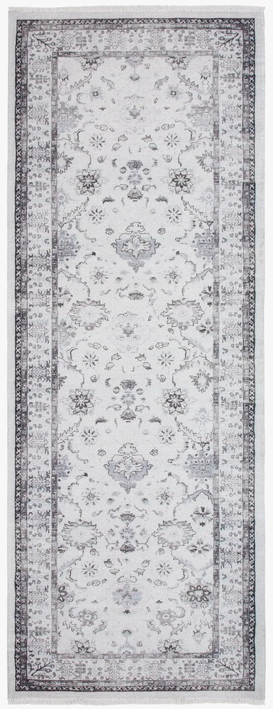 Dywan vintage Armand jasny szary 80 cm x 215 cm